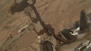 Curiosity, der Mars-Rover der NASA | Bild: NASA/JPL-Caltech/MSSS/picture-alliance/dpa