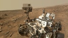 Curiosity, der Mars-Rover der NASA, findet Wasser im Marsboden | Bild: NASA /picture-alliance/dpa