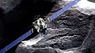 Rosetta untersucht Komet Tschuri | Bild: DLR/dpa