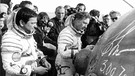 3. September 1978: Nach seinem Flug ins All landet der Kosmonaut Sigmund Jähn wieder sicher auf der Erde. | Bild: picture-alliance/dpa