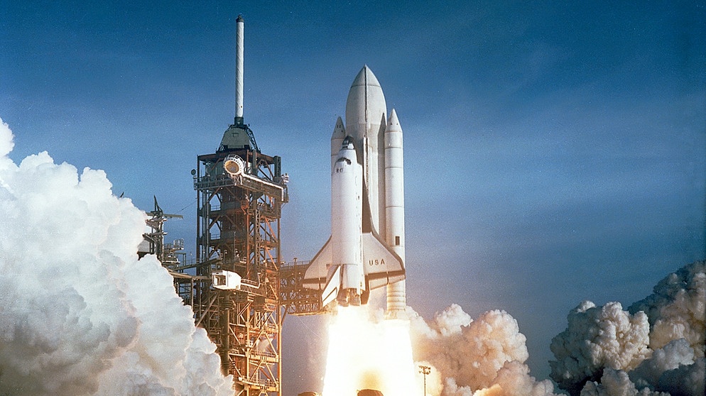 Erster Start des Space Shuttles Columbia am 12. April 1981 | Bild: NASA