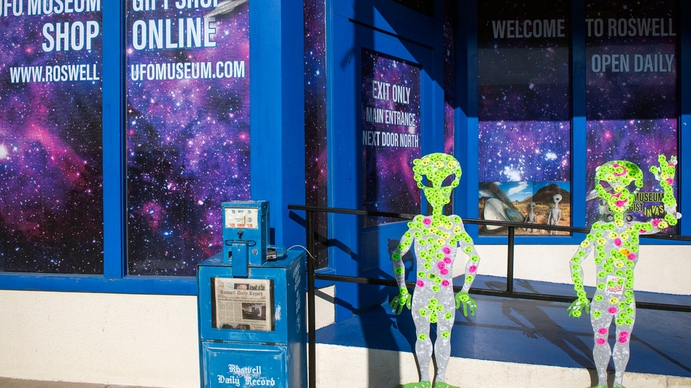 Alien-Museum in Roswell | Bild: picture alliance / ZUMAPRESS.com | Brian Cahn