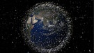 Weltraummüll in der erdnahen Umlaufbahn | Bild: ESA