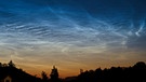 Leuchtende Nachtwolken am 08.07.20 um 03.54 Uhr über Steyr/Oberösterreich.  | Bild: Rainer Pistek