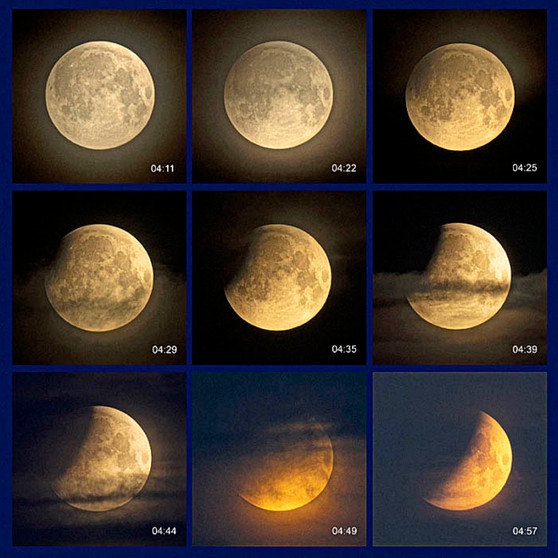 Mondfinsternis am 16.05.2022, Aufnahmeort Cospoth bei Jena, gegen 05:00 Uhr verschwand der Mond im Nebel | Bild: Günther Kühnl