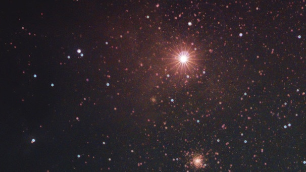 roter Überriese Antares, der hellste Stern im Sternbild Skorpion | Bild: Helmut Herbel