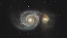 Whirlpool-Galaxie  im Sternbild Jagdhunde | Bild: Walter Wilhelm