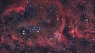 Der Herznebel ist ein Emissionsnebel mit einem offenen Sternhaufen im Inneren und befindet sich im Sternbild Kassiopeia am Nordsternhimmel. | Bild: Alfred Falk