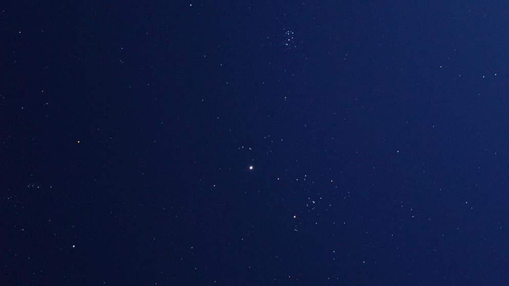Planet Jupiter im Sternbild Stier, aufgenommen am  15. März 2013  | Bild: Heike Westram