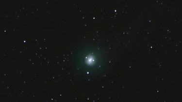 Der Komet 12P/Pons-Brooks am 19.11.2023, nach einer seiner eisvulkanischen Eruptionen. | Bild: Markus Dähne