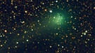 Komet Jacques C/2014 E2 in der Milchstraße am 23. September 2014, fotografiert von Helmut Herbel aus Halblech. | Bild: Helmut Herbel