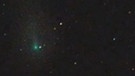 Der Komet C/2021 A1 Leonard nahe bei Arktur am 6. Dezember 2021, fotografiert von Traute Lutz. | Bild: Traute Lutz
