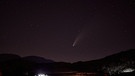 Komet Neowiese, gesehen auf Südkreta, Myrtos
| Bild: Michael Klütsch
