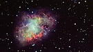 Der Krebsnebel, Überrest einer Supernova, das erste Objekt im Messier-Katalog: M1 (auch: NGC 1952). Zu finden im Sternbild Stier | Bild: Stefan Hahne