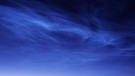 Leuchtende Nachtwolken am Himmel über Alaska | Bild: NASA