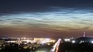 Leuchtende Nachtwolken über Freimann in der Nacht auf den 13 Juni 2019 | Bild: foto-webcam.eu