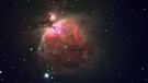 Der Orionnebel im Sternbild Orion, zusammengesetzt aus 24 Einzelaufnahmen mit unterschiedlicher Belichtungszeit. | Bild: Heinrich Sommerkorn