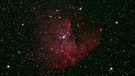Der Emissionsnebel NGC 281 im Sternbild Kassiopeia, auch Pacman- oder Pac-Man-Nebel genannt. | Bild: Paul Trinkler