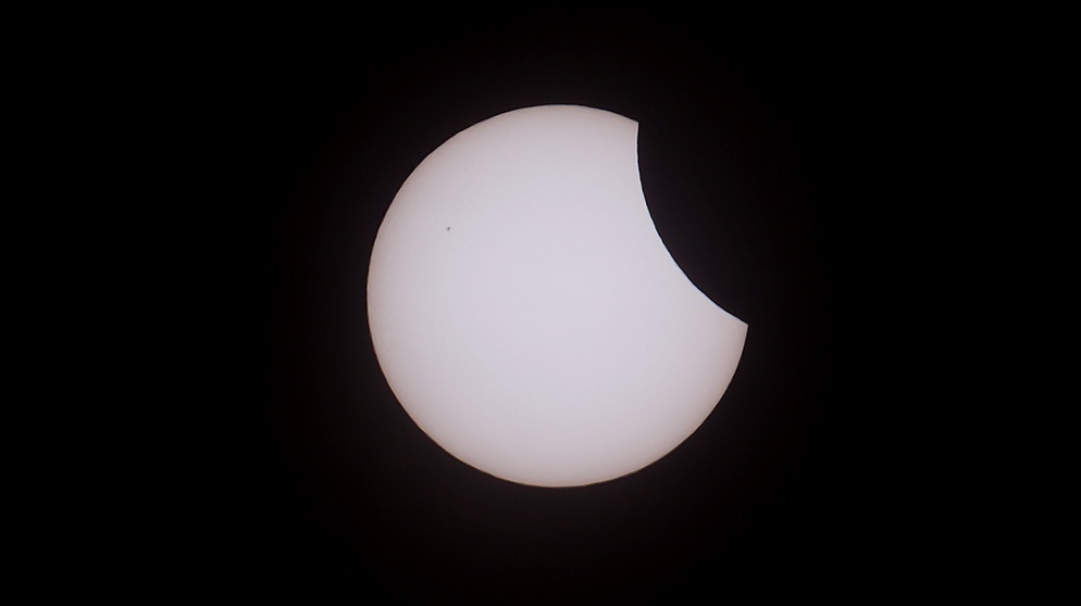 Partielle Sonnenfinsternis 20. März 2015 | Bild: BR, Markus Konvalin