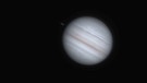 Jupiter im Teleskop, aufgenommen morgens am 21. Juli 2021 von Tobias Mauerer | Bild: Tobias Mauerer
