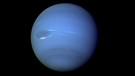 Der Gasplanet Neptun, aufgenommen von der Sonde Voyager | Bild: NASA
