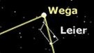 Sternkarte für das Sommerdreieck aus den Sternbildern Leier, Adler und Schwan und dem Herbstviereck Pegasus (gültig für den 15. Juli um 0.00 Uhr) | Bild: BR, Skyobserver