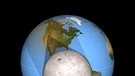 Eine Sonnenfinsternis entsteht, wenn der Mond zwischen Erde und Sonne tritt. Er steht dann in einem der Drachenpunkte. | Bild: NASA