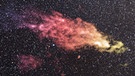 Hochgeschwindigkeitswolke Smith Cloud im Sternbild Adler | Bild: Illustration: NASA, ESA, and Z. Levay (STScI); Image: B. Saxton and F. Lockman 