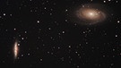 Bodes Galaxie M81 und Zigarrengalaxie M82 im Sternbild Großer Bär von Benno Grams | Bild: Benno Grams