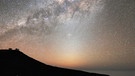 Das Tierkreislicht (Zodiakallicht), aufgenommen mit dem VLT European Southern Observatory in Paranal | Bild: ESO/Gerd Hüdepohl