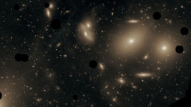 Der Virgohaufen, eine Galaxiengruppe im Sternbild Jungfrau | Bild: ESO