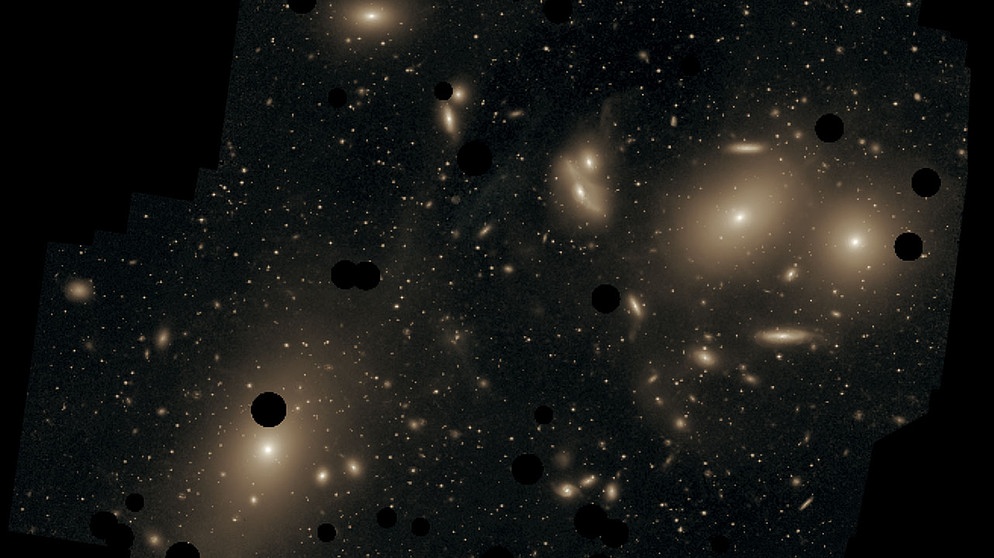 Der Virgohaufen, eine Galaxiengruppe im Sternbild Jungfrau | Bild: ESO