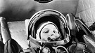 Valentina Tereschkowa, erste Frau im Weltall, hier bei einem Training für ihren Flug in den Weltraum. | Bild: picture alliance / TASS | TASS S.Baranov